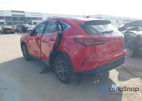 2025 Lexus Nx 350H Luxury from USA, damaged, VIN 2T2HKCEZ7SC056737